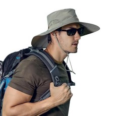 大豆K休閒抗UV透氣性好的夏季登山帽, 一個