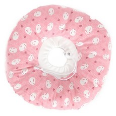 meongzi 狗貓頸項圈純白兔國L, 102克, 1個