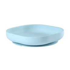 BEABA 矽膠吸盤餐具, 淺藍色