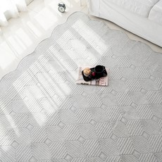 Alvin水洗床墊兼床墊, 淺灰