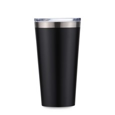 미롬 클라르떼 스텐 텀블러, 블랙, 400ml, 1개