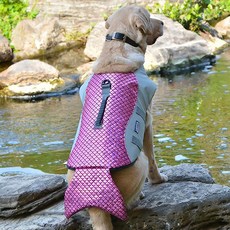 I Love Pet寵物犬救生衣 生命保護, 粉紅色的金光閃閃