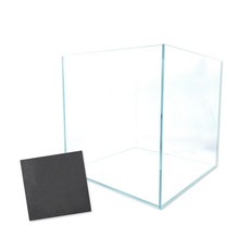 Aquaterra Oldiamang 30方缸超白魚缸 25L + 緩衝墊套組, 混合色, 1個