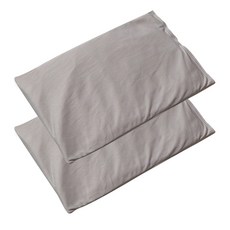 生活百科全書可水洗珪藻土腳踏墊 2入, 灰色