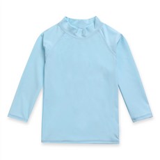 Vaenait Baby 兒童素色長袖防曬泳衣