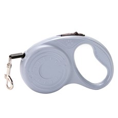 요기쏘 반려동물 파스텔 자동 리드줄 5m, 그레이, 1개