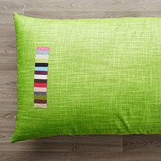 麻布枕 7支, 草色