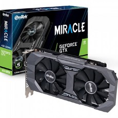 이엠텍 지포스 GTX 1650 SUPER MIRACLE D6 그래픽카드 4GB