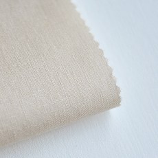 COTTONVILL 平紋寬亞麻面料 2入, Sand Beige