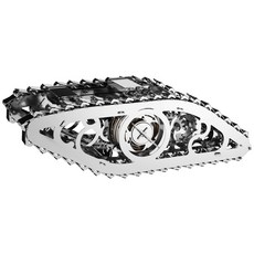 Time for Machine 3D拼圖銀色坦克 T4M380122, 140片, 混色