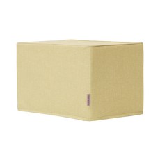 lieto 印花柔軟方形凳, 橄欖綠色