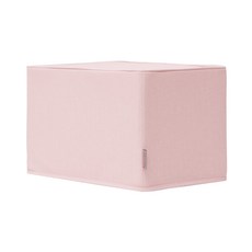 lieto 印花柔軟方形凳, 寶寶粉色