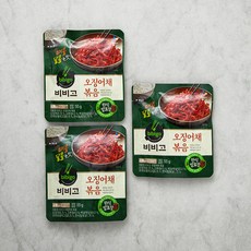 비비고 오징어채볶음, 55g, 3개
