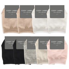 COZY LABEL 素色穆勒襪 9雙