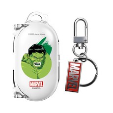 HULK 浩克 復仇者聯盟透明Galaxy Buds/Buds Plus保護殼, 單一商品, 顏色:浩克