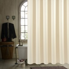 마켓피오 고급 두꺼운 샤워커텐, 크림, 1개