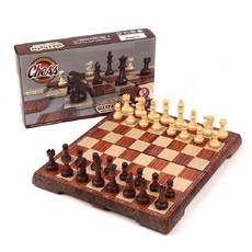 GOD SHOP 攜帶式摺疊西洋棋盤 L號, 混色