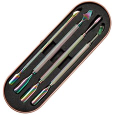 MEIBROWN 高級美甲護理指甲推棒4件組, 混合顏色, 1套