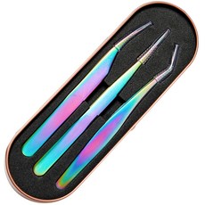 MEIBROWN 高級鑷子 3種組, B款, 1組