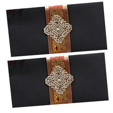 Lovely Farm 傳統零用錢信封, 方形 黑色