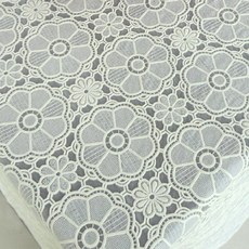 마켓피오 pvc 일회용 레이스 식탁보 타입9 137 x 200 cm, 1개입, 1개