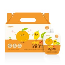 Chunho Ncare 橘子芒果果汁 40ml, 橘子芒果口味, 30包