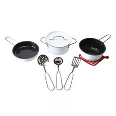 I Nara Daon Angelo Bianco 烹飪工具8件組 扮家家酒套組, 1個