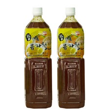 파낙스 참다음 유자청, 1.5L, 2개