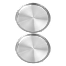 不鏽鋼盤, 單一顏色, 2個