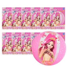 Secret Jouju 星星女神沙灘球 12入, 410mm, 混色