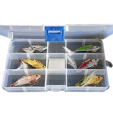 Lure Plus 金屬顫泳路亞6件組, 混合顏色