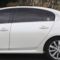 L&C Company 鯊魚車用車門邊緣飾條, 透明, 1個