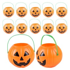 萬聖節南瓜籃 中, 12個, 混和色