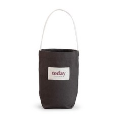 퍼니메이드 투데이 텀블러 드링크 백 토트, 차콜, 1개