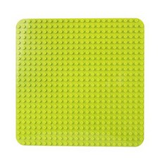 Toyloft 超大型樂高相容得寶底板 38 x 38 cm, 淺綠色, 1個