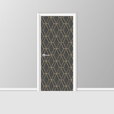 유니크 만능 시트벽지, 베를린그리비티블랙, 53cm x 4.8m