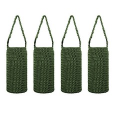 Block Mart 針織水瓶袋 中號, 卡其色, 4個