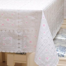 PVC蕾絲桌布 17款 137*240cm, 1入, 1個