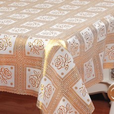 PVC蕾絲桌布 22款 137*200cm, 1入, 1個