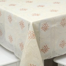 마켓피오 pvc 일회용 레이스 식탁보 타입19 137 x 200 cm, 1개입, 1개