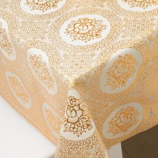 마켓피오 pvc 일회용 레이스 식탁보 타입18 137 x 200 cm, 1개입, 1개