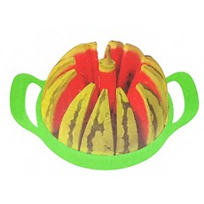 Amosy 西瓜分割器 綠色, 1個