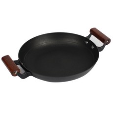 IH感應爐適用雙耳鑄鐵炒鍋, 28cm, 1組