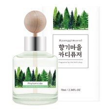 향기마을 차량용 디퓨저 70ml, 피톤치드, 1개