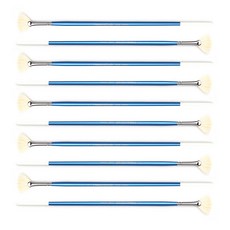 HWAHONG 扇形畫筆 205F, 1號, 10個