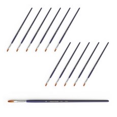 HWAHONG 油和刷800F, 6號, 12個