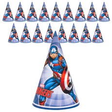 復仇者聯盟派對尖帽, 美國隊長 原創, 18個