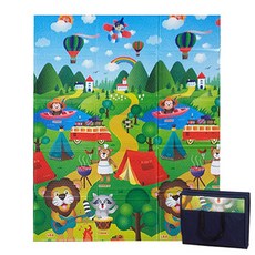 홀릭 3단 접이식 리오파크 캠핑매트, 혼합색상