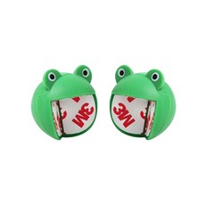 動物造型防撞角, 2入, 青蛙款