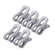 The Flow Company，可以捕捉任何東西的國王羽絨被夾，灰色, 5個